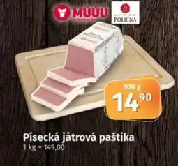 COOP TIP Písecká játrová paštika nabídka
