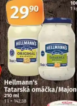 COOP TIP HELLMANN'S Tatarská omáčka/Majonéza nabídka