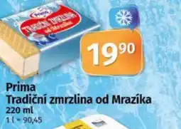 COOP TIP Prima Tradiční zmrzlina od Mrazíka nabídka