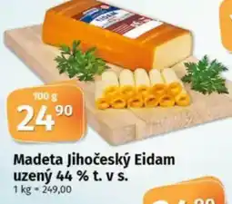 COOP TIP MADETA Jihočeský Eidam uzený 44 % t. v s. nabídka