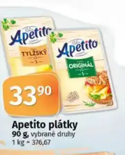 COOP TIP Apetito plátky nabídka