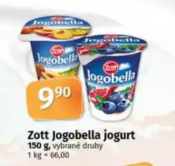 COOP TIP Zott Jogobella jogurt nabídka