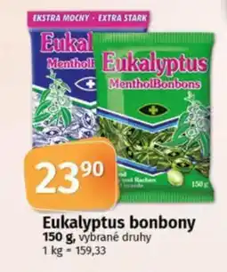 COOP TIP Eukalyptus bonbony nabídka