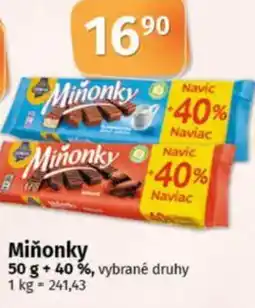 COOP TIP Miňonky nabídka