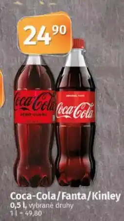 COOP TIP Coca-Cola/Fanta/Kinley nabídka