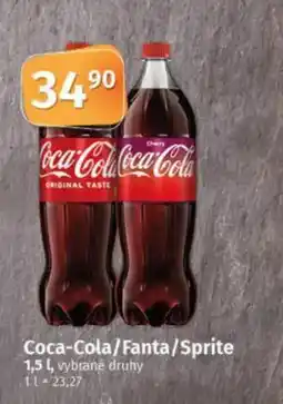 COOP TIP Coca-Cola/Fanta/Sprite nabídka