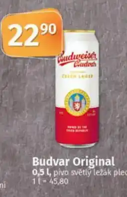 COOP TIP Budvar Original nabídka