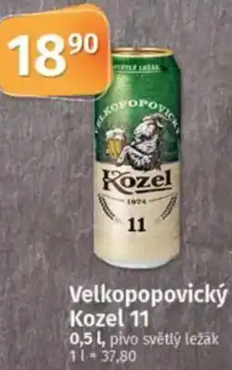 COOP TIP Velkopopovický Kozel 11 nabídka