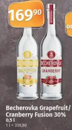 COOP TIP Becherovka Grapefruit/ Cranberry Fusion 30% nabídka