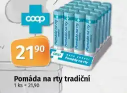 COOP TIP Pomáda na rty tradiční nabídka