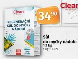 COOP TIP Sůl do myčky nádobí nabídka