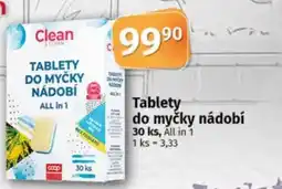 COOP TIP Tablety do myčky nádobí nabídka