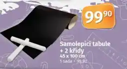 COOP TIP Samolepicí tabule + 2 křídy nabídka