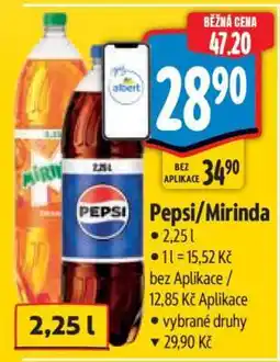 Albert Pepsi, Mirinda nabídka