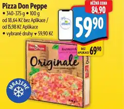 Albert Pizza Don Peppe nabídka