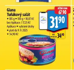 Albert Giana Tuňákový salát nabídka
