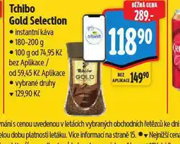 Albert Tchibo gold selection instantní káva nabídka