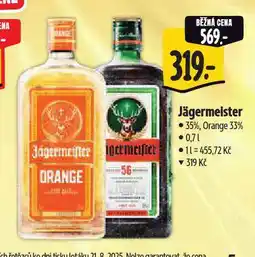Albert Jägermeister / jägermeister orange nabídka