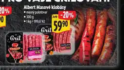 Albert Masové klobásy nabídka