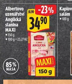 Albert Anglická slanina maxi nabídka
