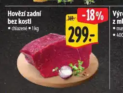 Albert Hovězí zadní bez kosti nabídka