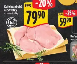 Albert Kuře bez drobů a 2 čtvrtky nabídka