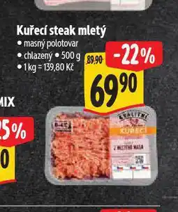 Albert Kuřecí steak mletý nabídka