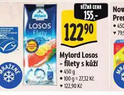 Albert Mylord losos - filet s kůží nabídka