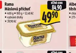 Albert Rama máslová příchuť nabídka
