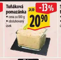 Albert Tuňáková pomazánka nabídka