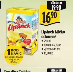 Albert Lipánek mléko ochucené nabídka