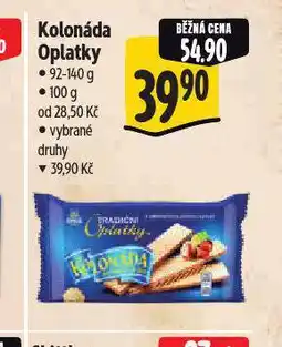 Albert Kolonáda oplatky nabídka