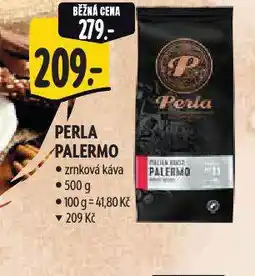 Albert Perla palermo zrnková káva nabídka