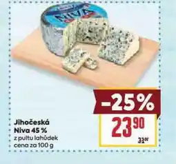 Billa Jihočeská niva 45% nabídka