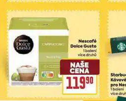 Billa Nescafé dolce gusto nabídka