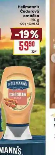 Billa Hellmann´s omáčka se sýrem čedar nabídka