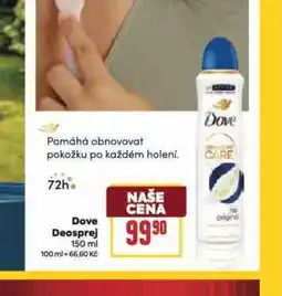 Billa Dove deodorant nabídka
