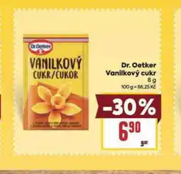 Billa Dr. oetker vanilikový cukr nabídka