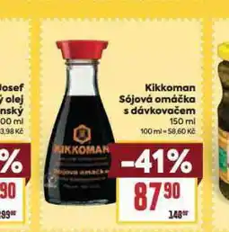Billa Kikkoman sójová omáčka s dávkovačem nabídka
