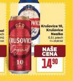 Billa Pivo krušovice 10 nabídka
