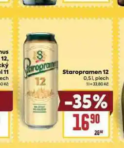 Billa Pivo staropramen 12 nabídka