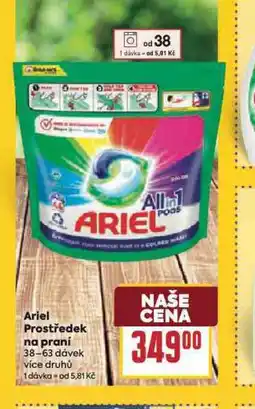 Billa Ariel prací prostředek nabídka