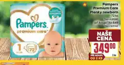Billa Pampers dětské plenky nabídka