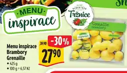 Albert Menu inspirace Brambory Grenaille nabídka