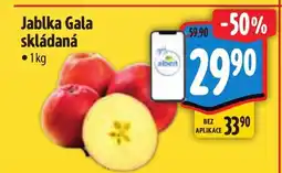 Albert Jablka Gala skládaná nabídka