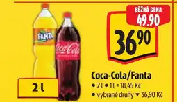 Albert Coca-Cola/Fanta nabídka