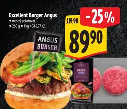 Albert Excellent Burger Angus nabídka
