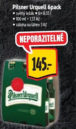 Albert Pilsner Urquell 6pack nabídka