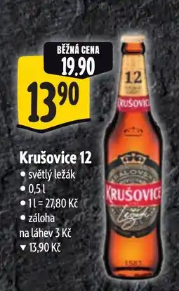 Albert Krušovice 12 nabídka