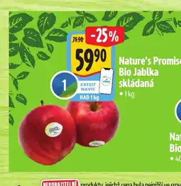 Albert Nature's Promise Bio Jablka skládaná • nabídka